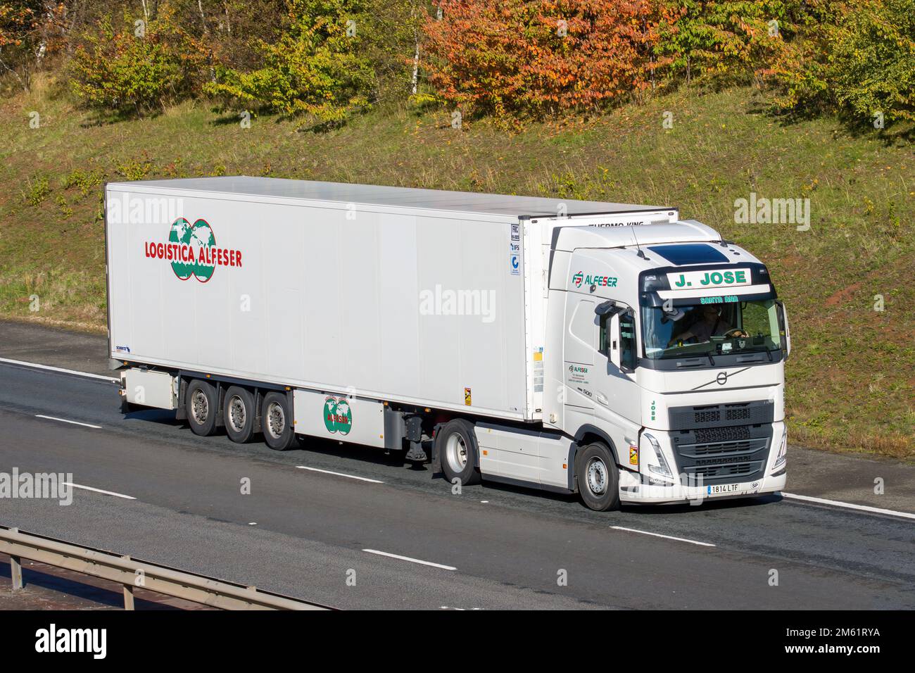 J.Jose Logistica Alfeser Volvo FH 1814 LTF Banque D'Images