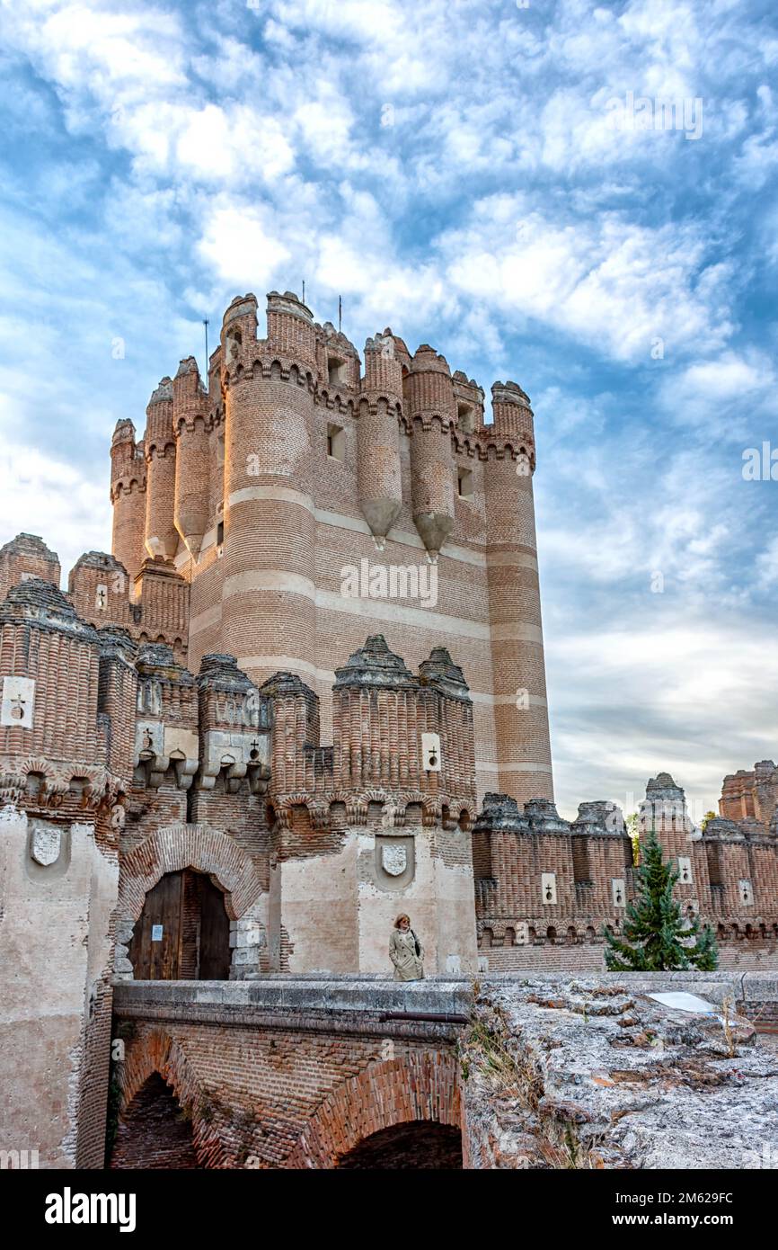 Château de Coca, Coca, province de Ségovie, Castille et Leon, Espagne / Castillo de Coca