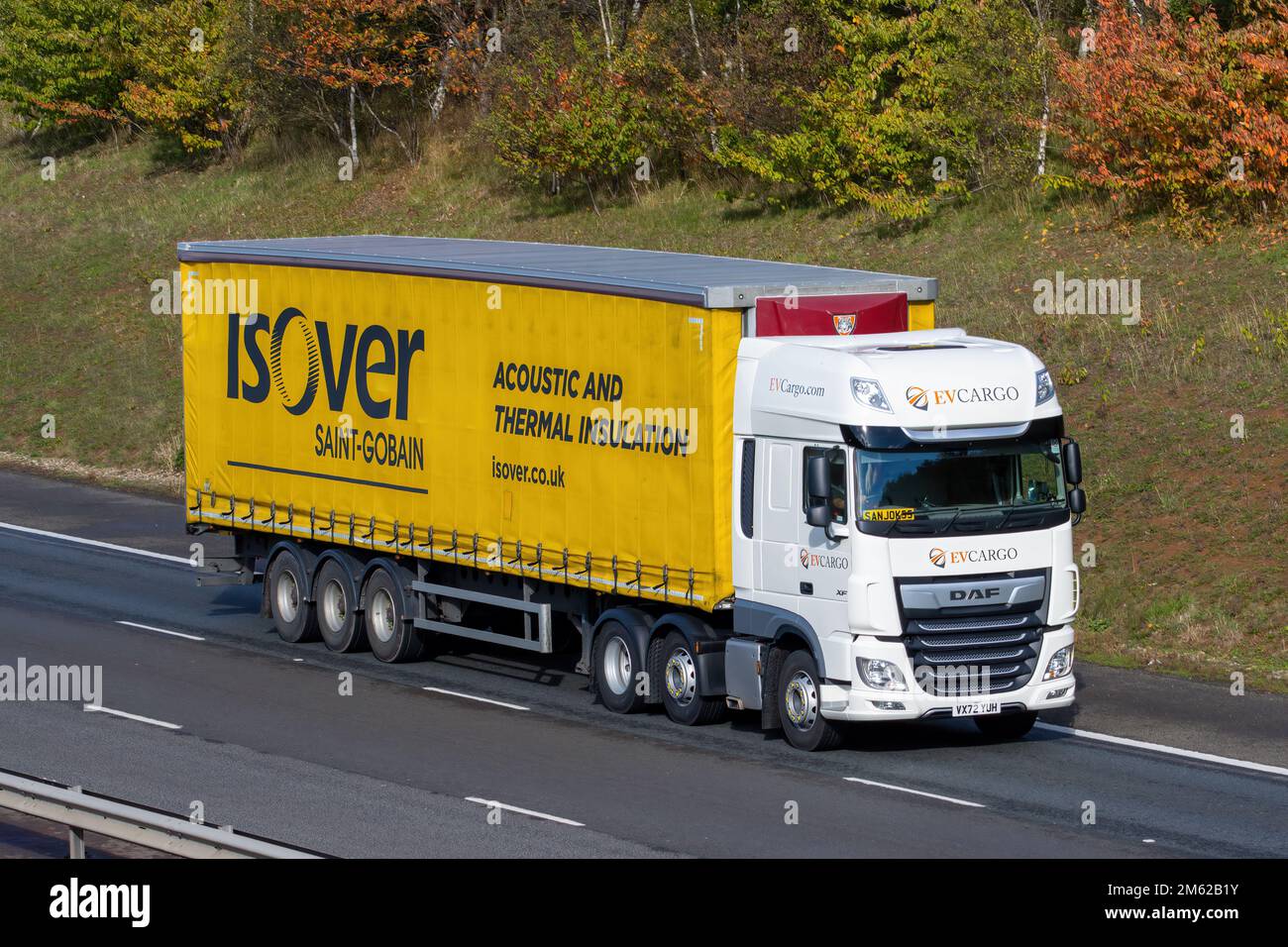 EV CARGO DAF XF VX72 ANS Banque D'Images