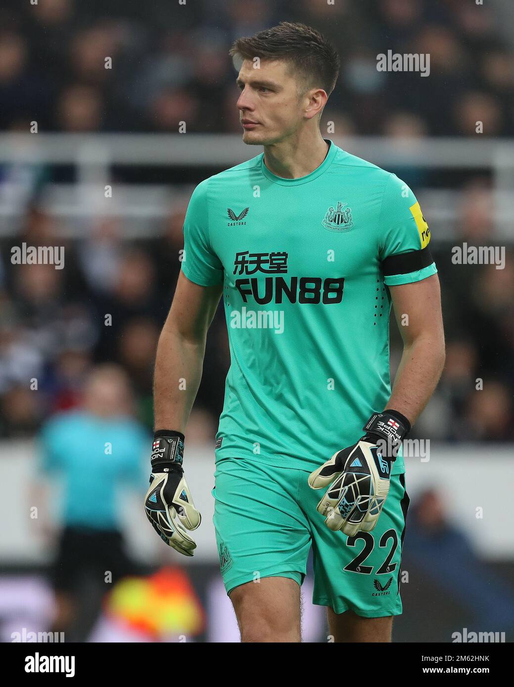 Newcastle, Royaume-Uni. 31st décembre 2022. Nick Pope de Newcastle United lors du match de la Premier League entre Newcastle United et Leeds United à St. James's Park, Newcastle, le samedi 31st décembre 2022. (Credit: Mark Fletcher | MI News) Credit: MI News & Sport /Alay Live News Banque D'Images