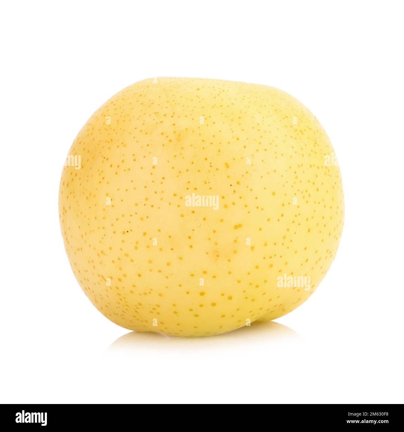 fruit de poire isolé sur fond blanc. Banque D'Images