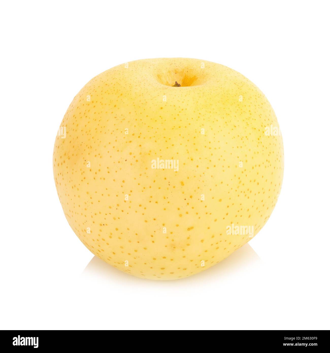 fruit de poire isolé sur fond blanc. Banque D'Images