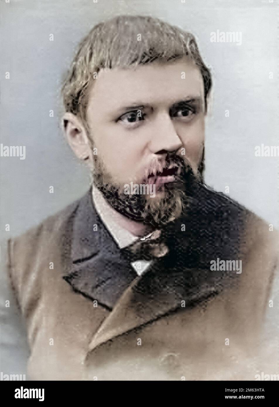 Jules Henri Poincaré (français) - 29 avril 1854 – 17 juillet 1912) est un mathématicien français, physicien théorique, ingénieur, philosophe des sciences, Banque D'Images
