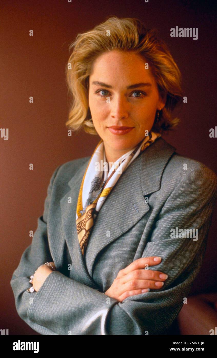 SHARON STONE in SLIVER (1993), dirigée par PHILLIP NOYCE. Crédit : PHOTOS / Album PARAMOUNT Banque D'Images