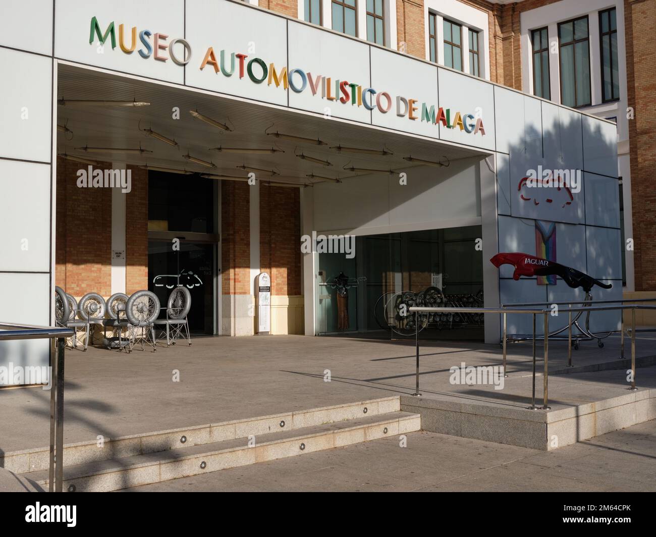 Museo Automovilístico, Musée de l'automobile de Málaga, Andalousie, Espagne Banque D'Images
