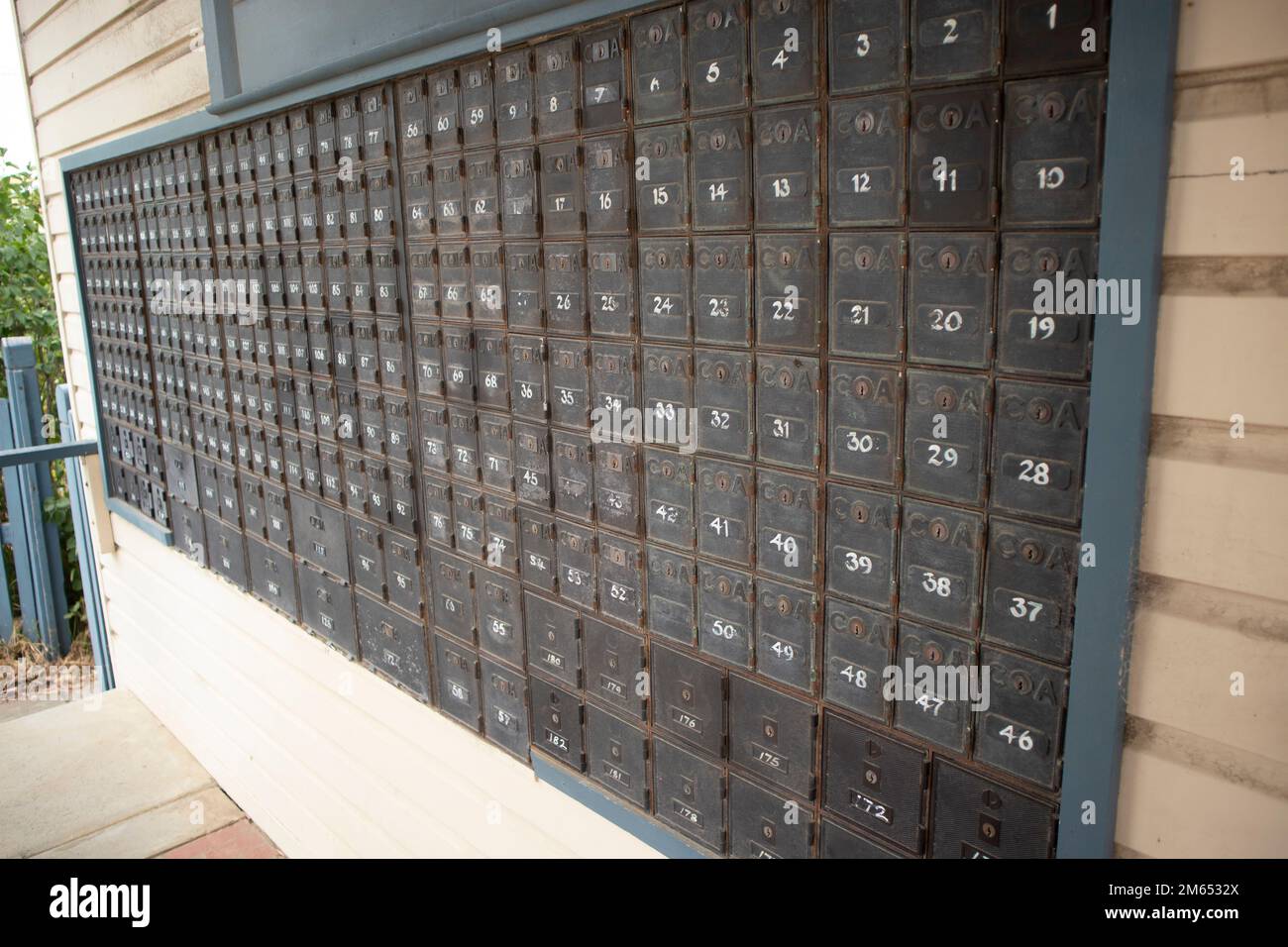 Postez la collecte et les coffres-forts en Australie Banque D'Images