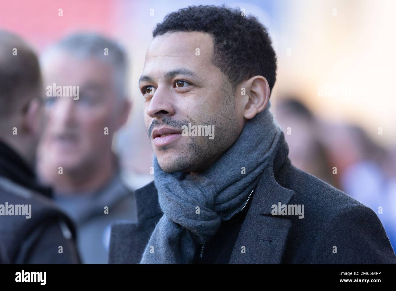 Wigan, Royaume-Uni. 02nd janvier 2023. Liam Rosenior Directeur de Hull City avant le match de championnat Sky Bet Wigan Athletic vs Hull City au DW Stadium, Wigan, Royaume-Uni, 2nd janvier 2023 (photo de Bryan Phil/News Images) à Wigan, Royaume-Uni le 1/2/2023. (Photo de Phil Bryan/News Images/Sipa USA) Credit: SIPA USA/Alay Live News Banque D'Images