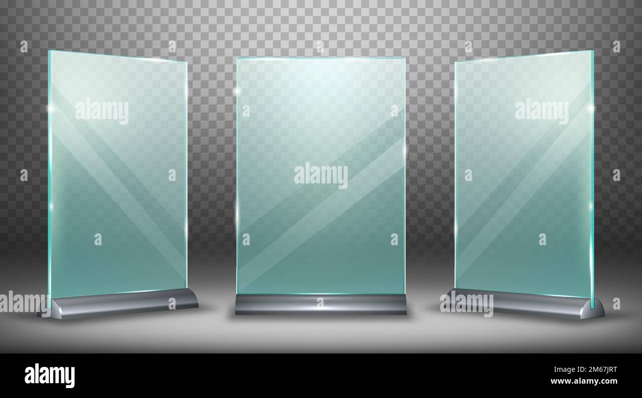 Présentoir Acrylique A4 GOYAPRINT - Support Pour Menus, Affiches Ou Brochures Sur Table | Transparent Et Professionnel