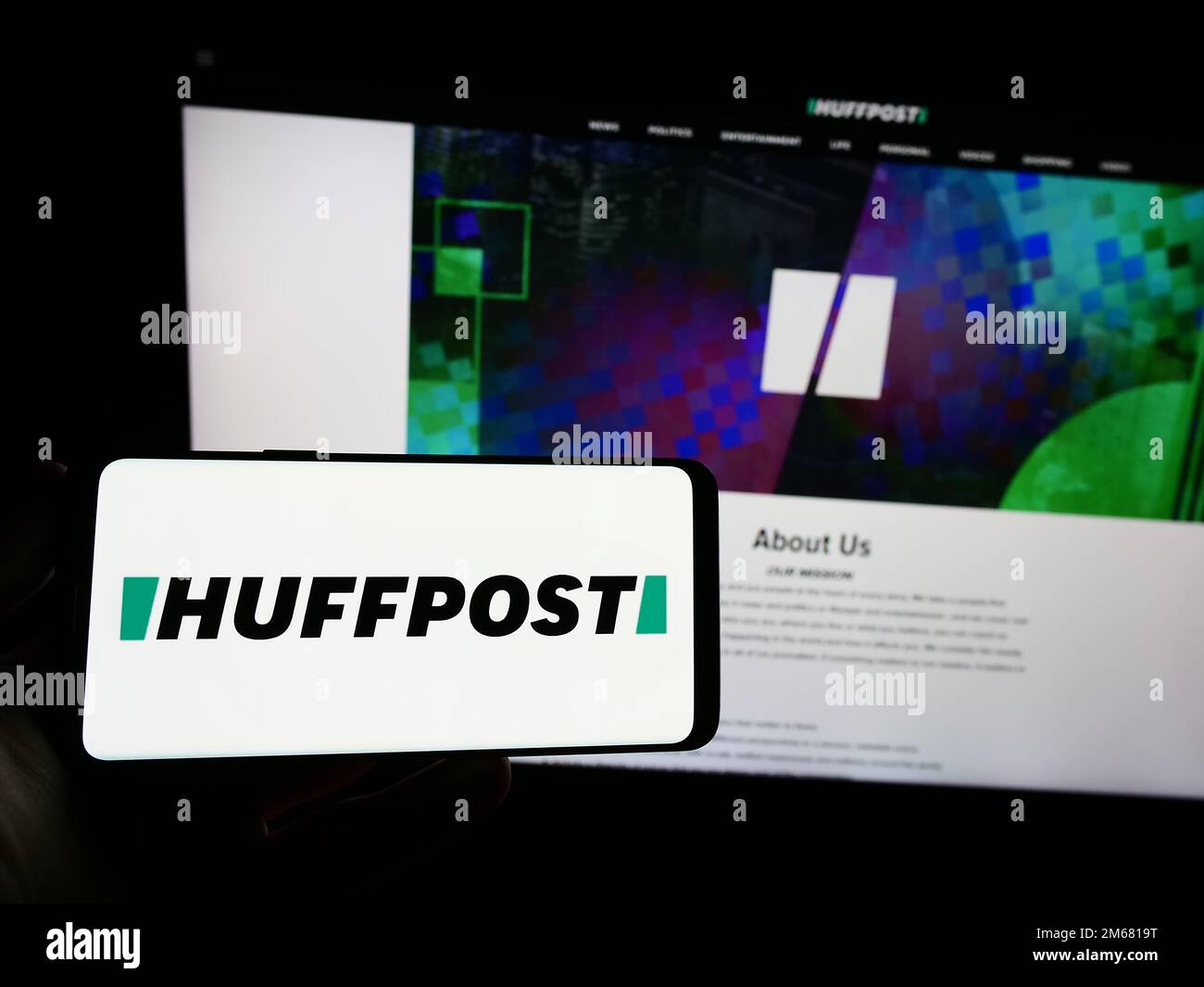 Logo du huffpost Banque de photographies et d'images à haute résolution -  Alamy