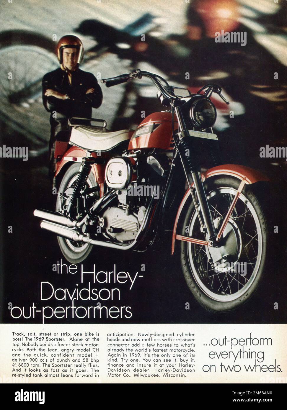 Harley davidson 1960 Banque de photographies et d’images à haute ...
