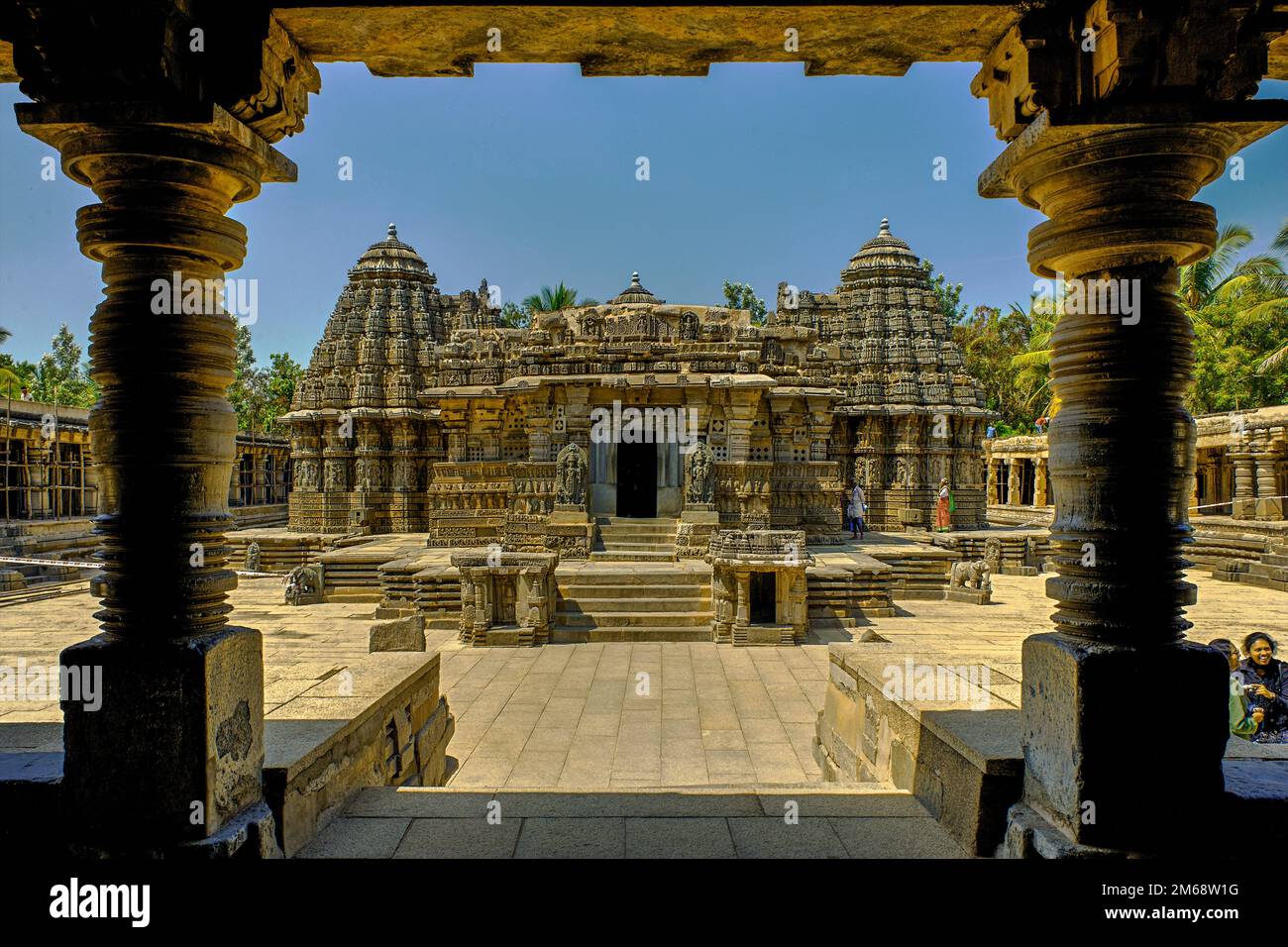 10 31 2009 le temple de Chennakesava à Somanathapura a également orthographié le temple de Keshava, Somnathpur à 38 kilomètres de Mysuru Karnataka Inde Banque D'Images
