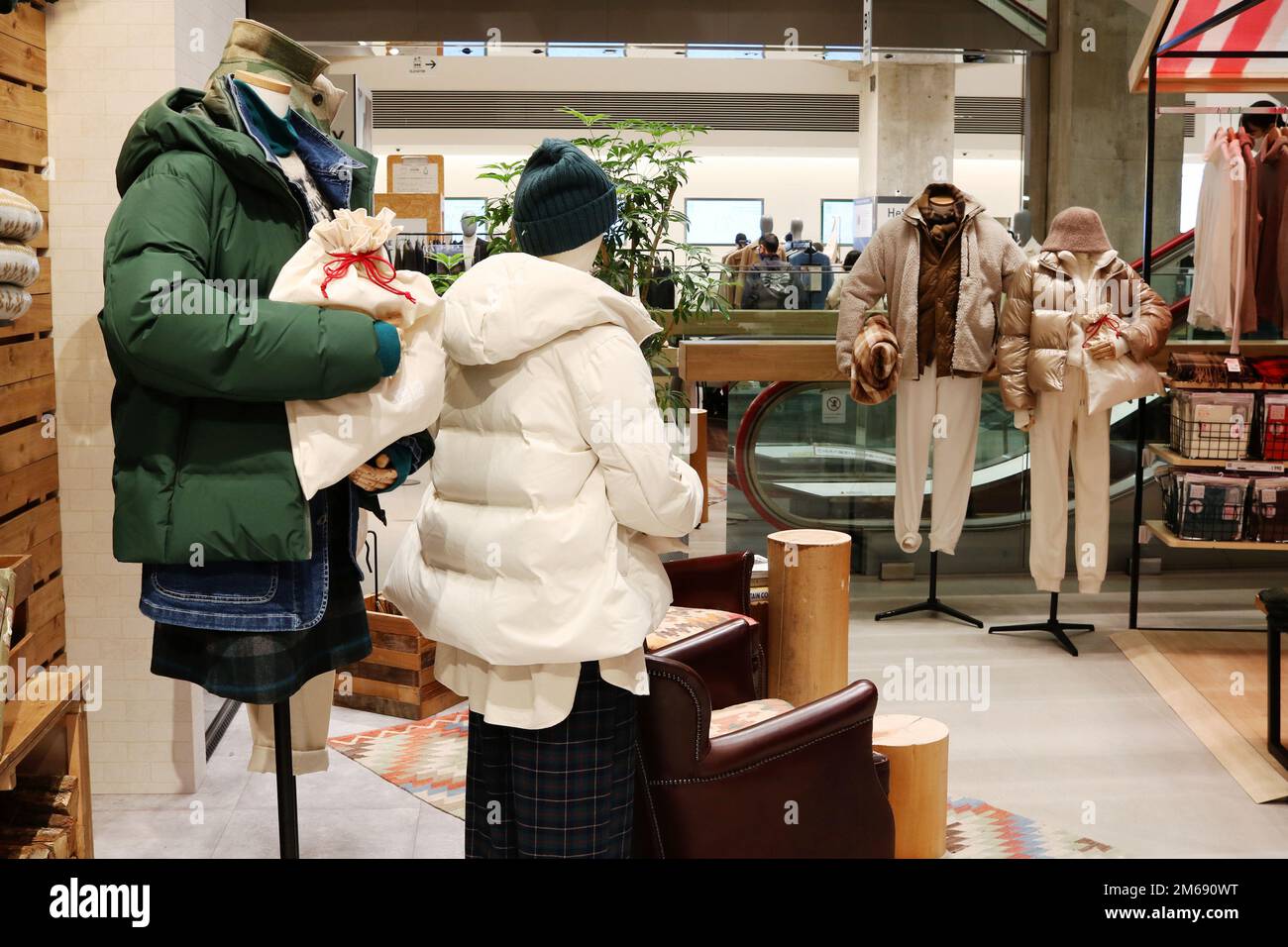 TOKYO JAPON 16 novembre 2022 v tements d hiver expos s