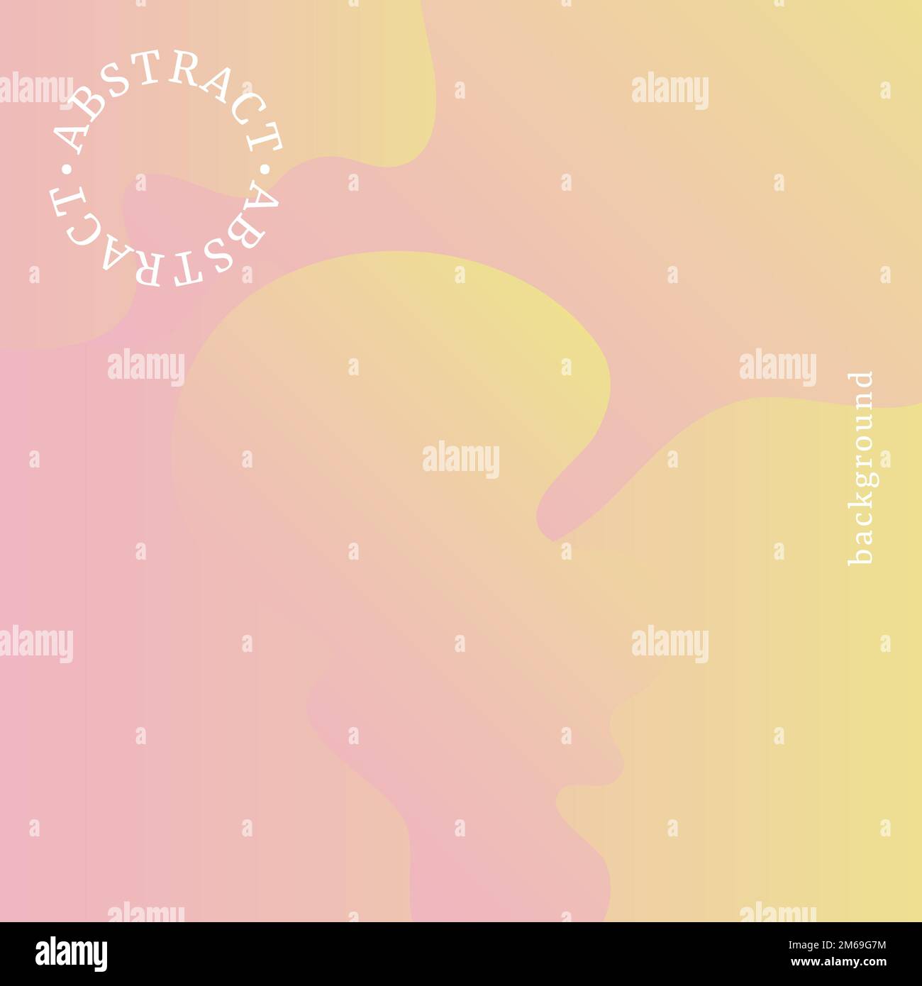 Vecteur d'arrière-plan abstrait à motifs rose et jaune Illustration de Vecteur