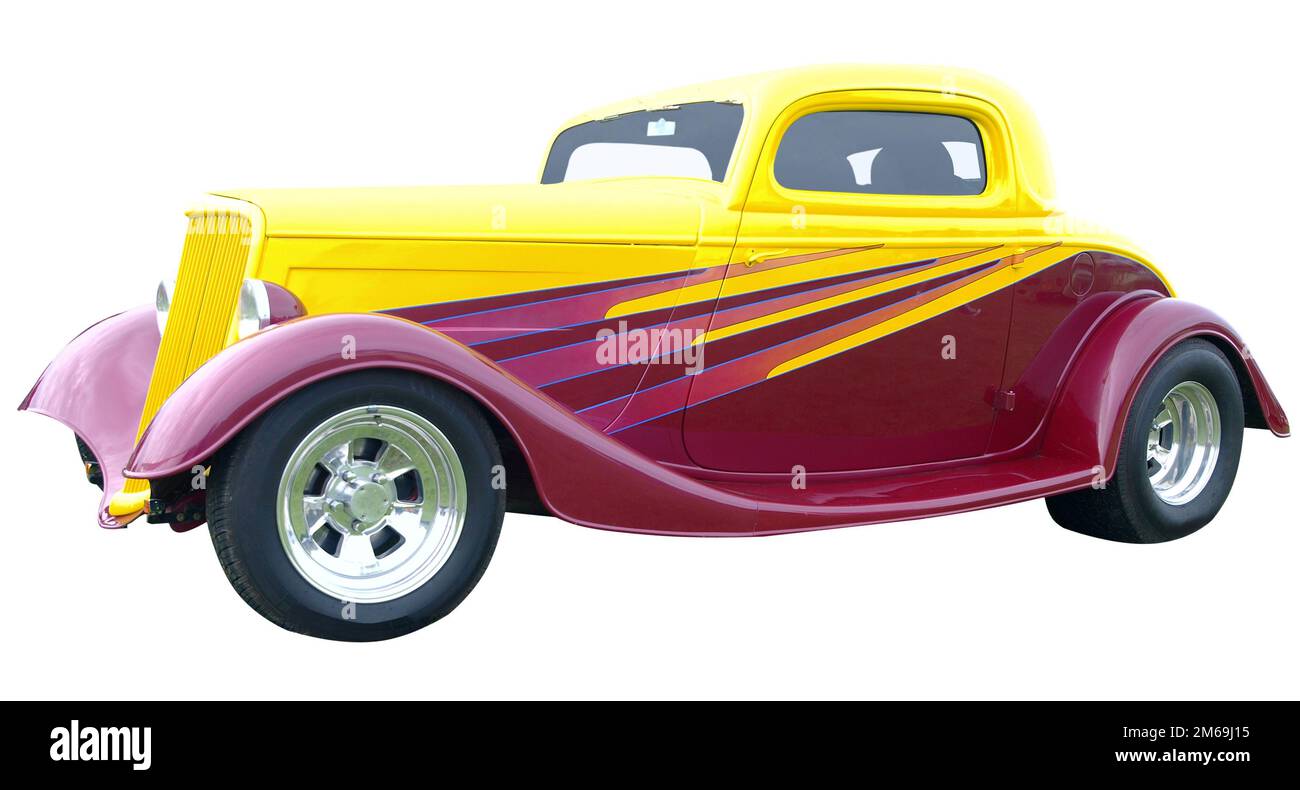 1934 modèle 40 HotRod Banque D'Images