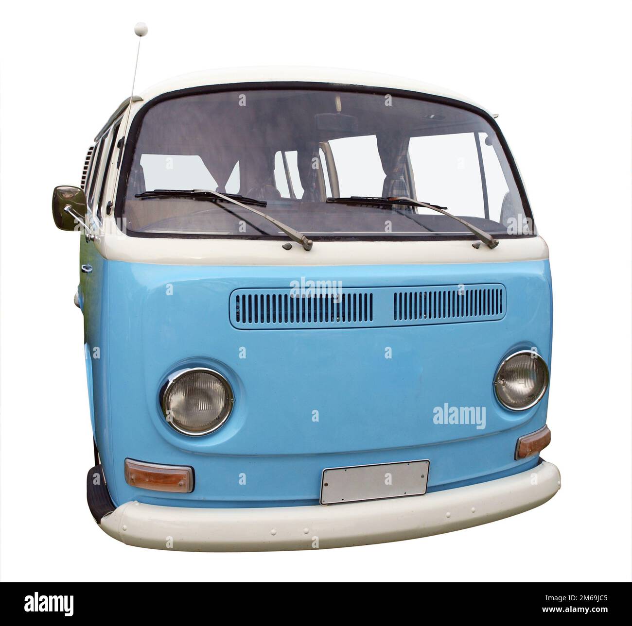 Fourgonnette Volkswagen Kombi 1973 Banque D'Images