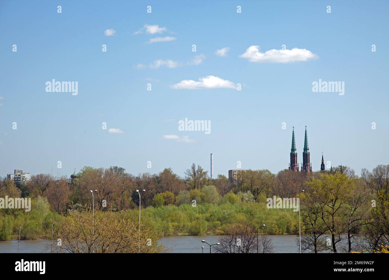 Quartier de Praga, Varsovie, Pologne Banque D'Images