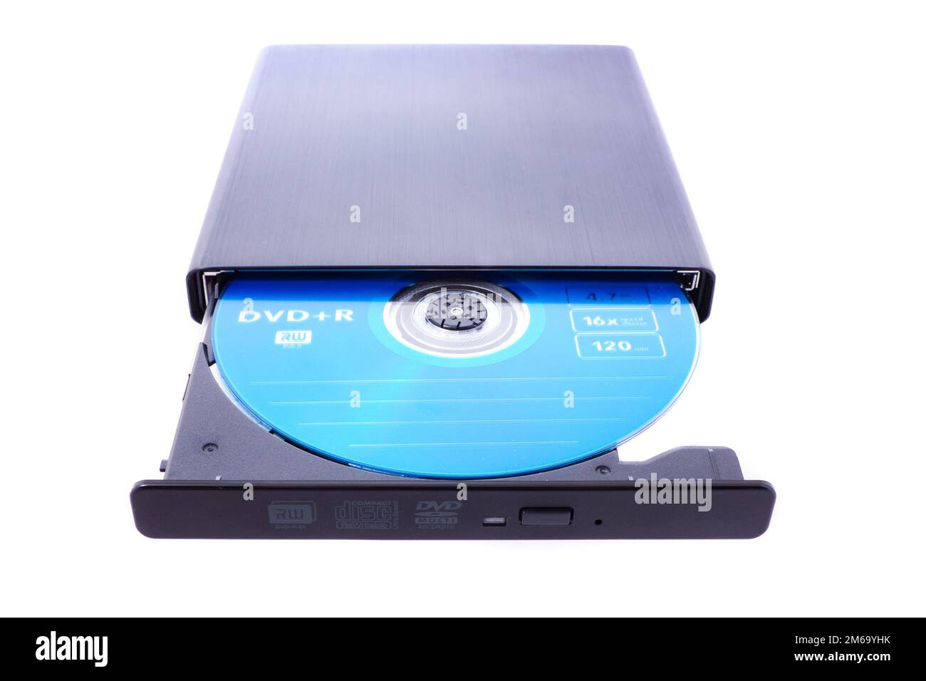 DVD-rom isolé Banque D'Images