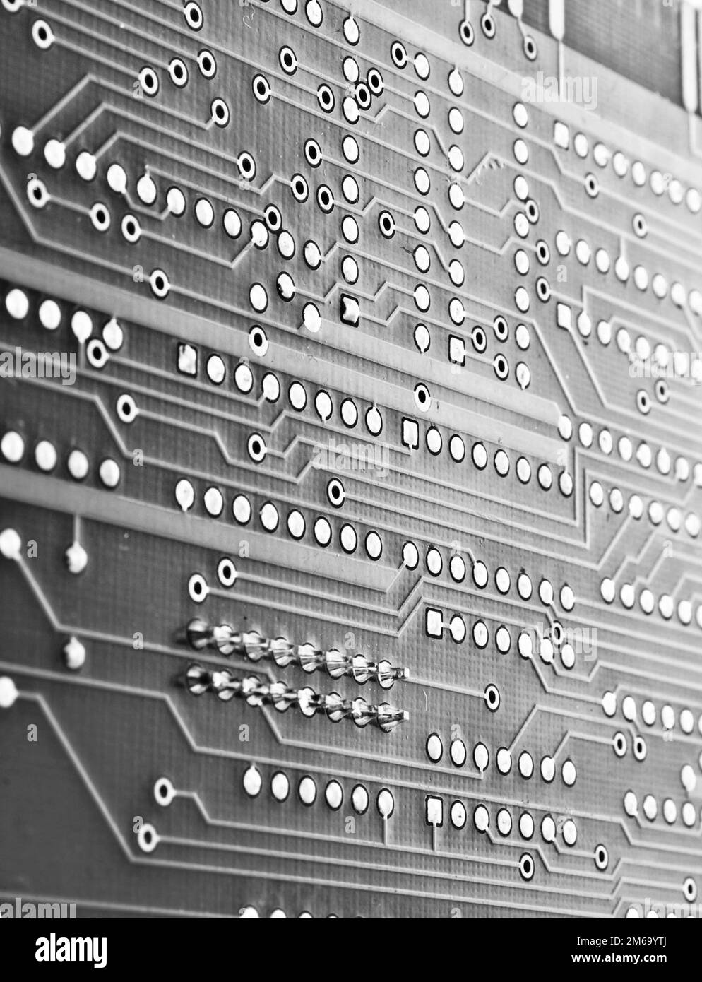 Carte de circuit imprimé Banque D'Images
