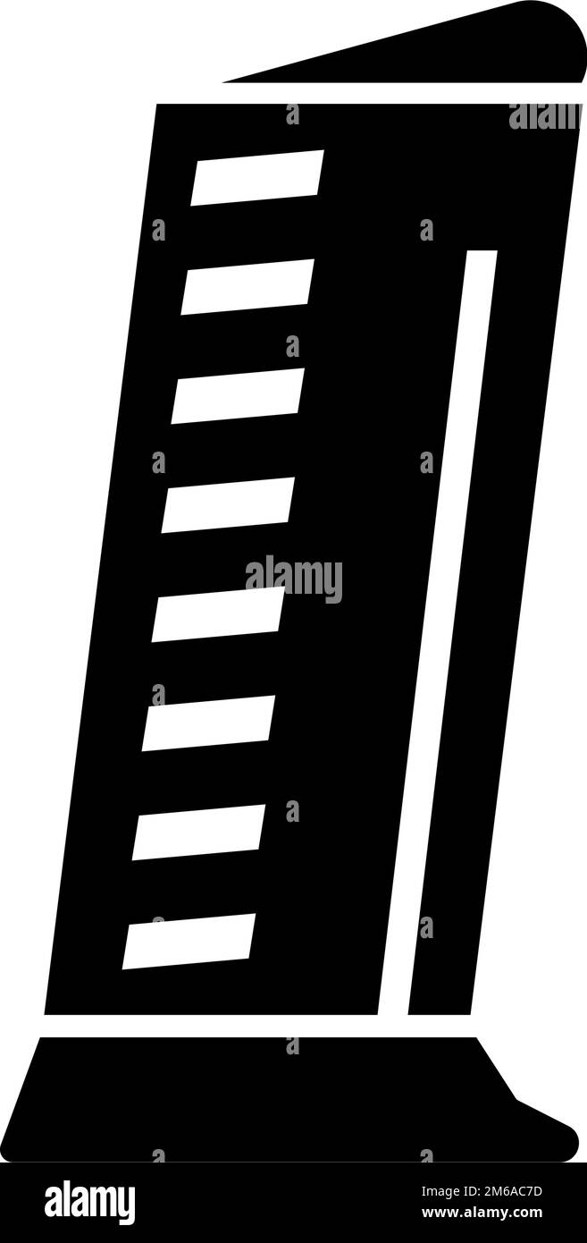 Icône représentant une silhouette de magazine Gun. Vecteur modifiable. Illustration de Vecteur