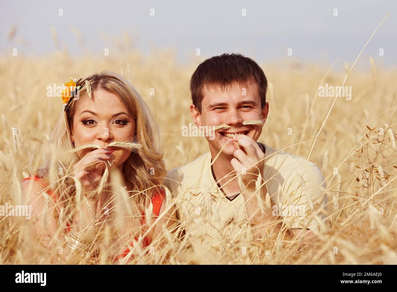 Jeune couple Banque D'Images