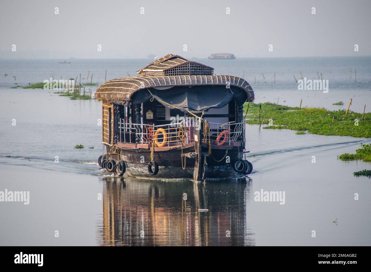 L'Inde, le Kerala et les eaux - le pays de Dieu Banque D'Images