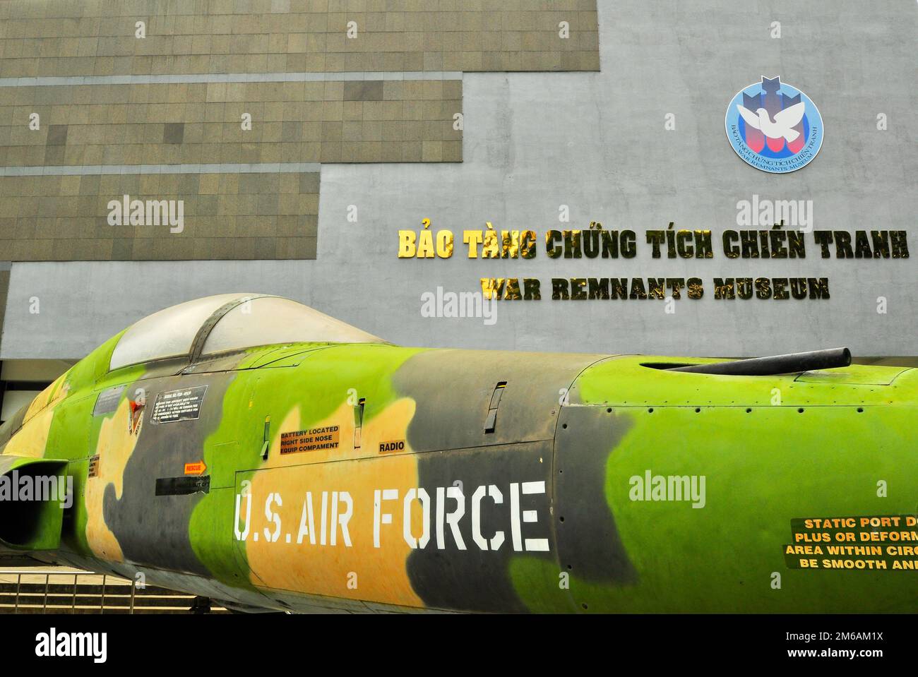 Saigon, Vietnam - 15 juin: Musée de la guerre sur 15 juin 2011 à Saigon (Ho Chi Minh ville) Banque D'Images
