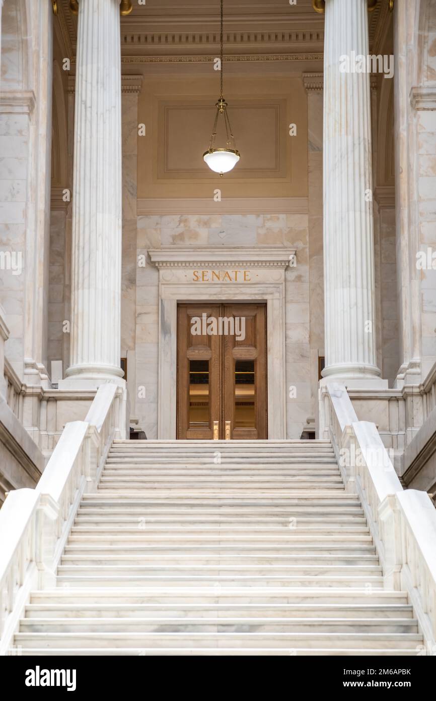 Le centre d'administration de Little Rock, Arkansas Banque D'Images