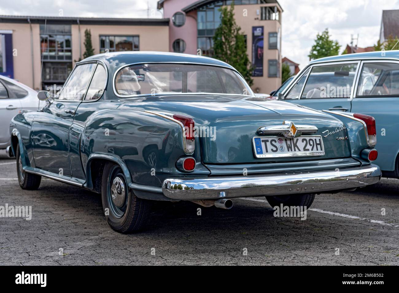 Vintage Borgward Isabella coupé, voiture de luxe, année de construction 1954 à 1961, Bad Hersfeld, Hesse, Allemagne Banque D'Images