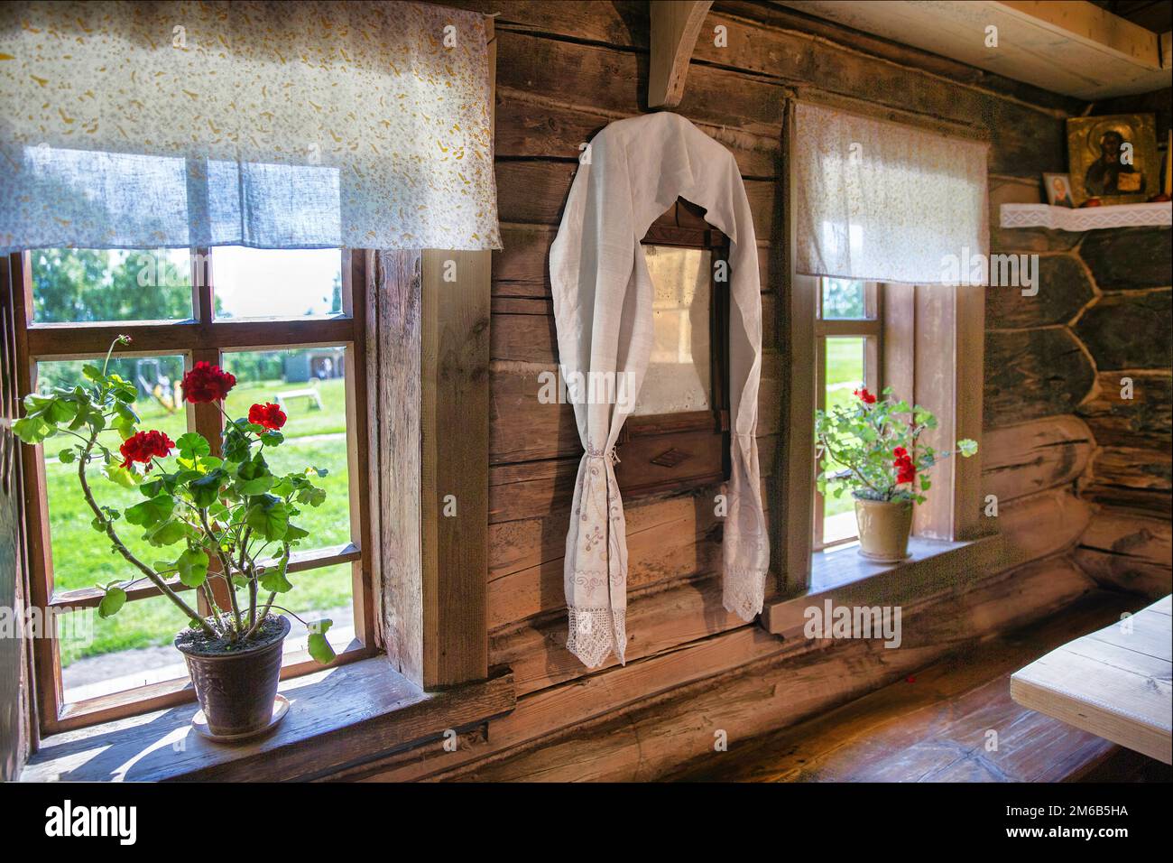 Musée de l'architecture en bois, Suzdal, Russie Banque D'Images