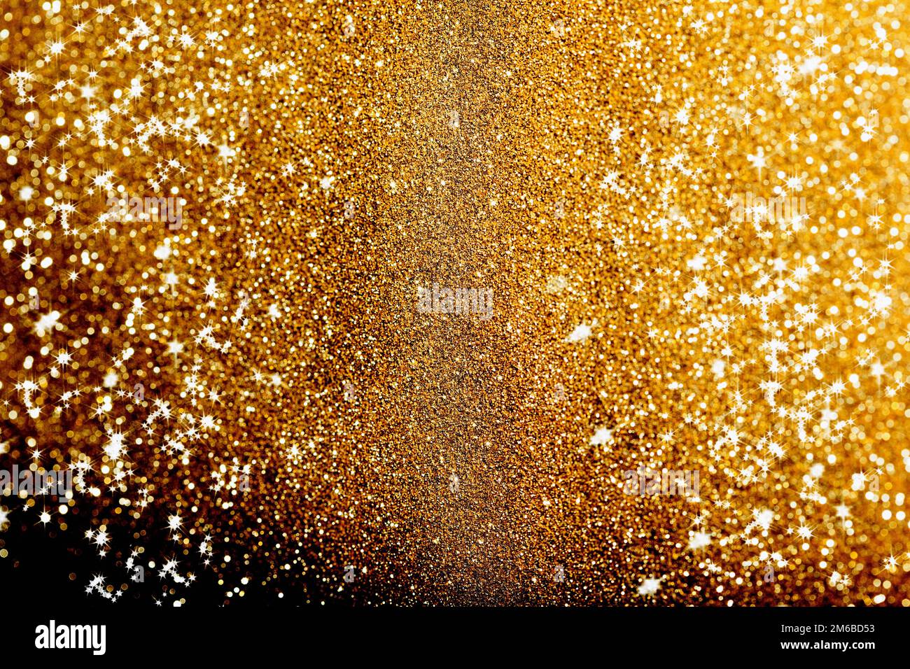 Les lumières de Noël sur fond abstrait Banque D'Images