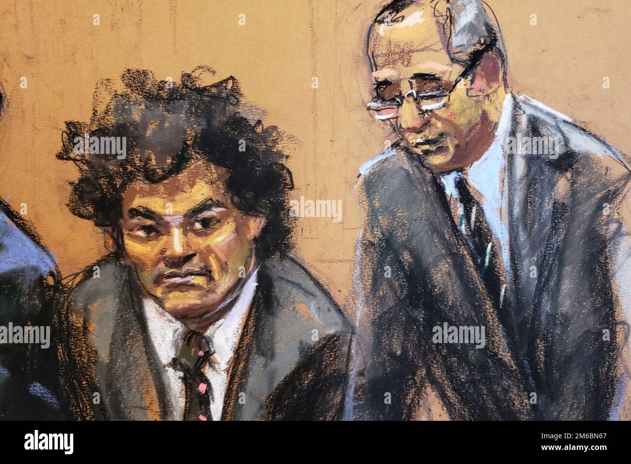 L'avocat de la défense Mark Cohen, plaide « non coupable » pour son