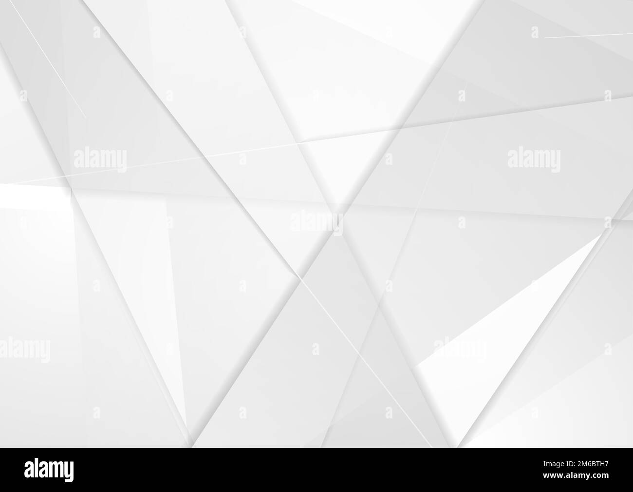 Résumé TECH bas poly gris fond Banque D'Images