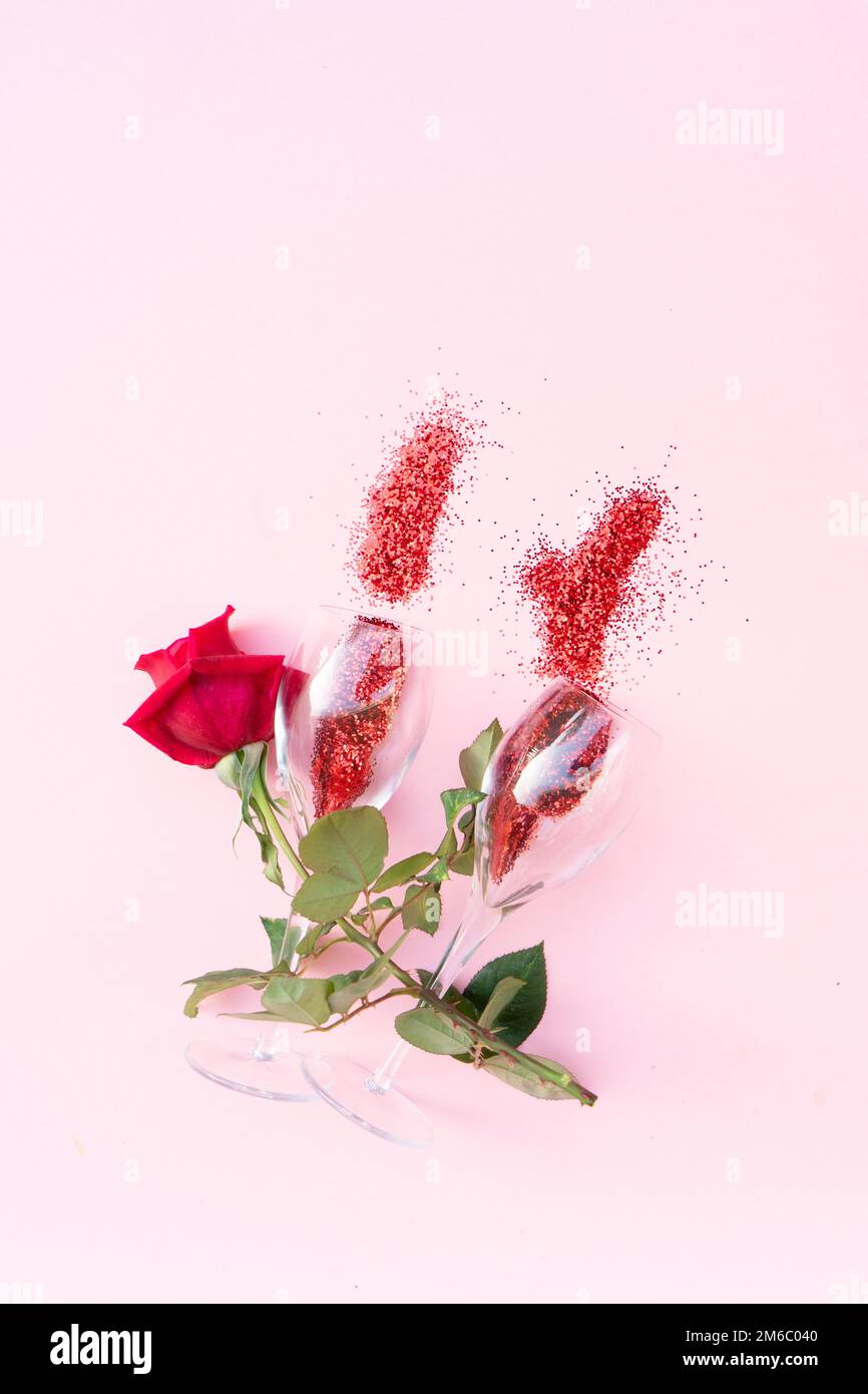 Valentines Day background Banque D'Images Valentines Day background Banque D'Images