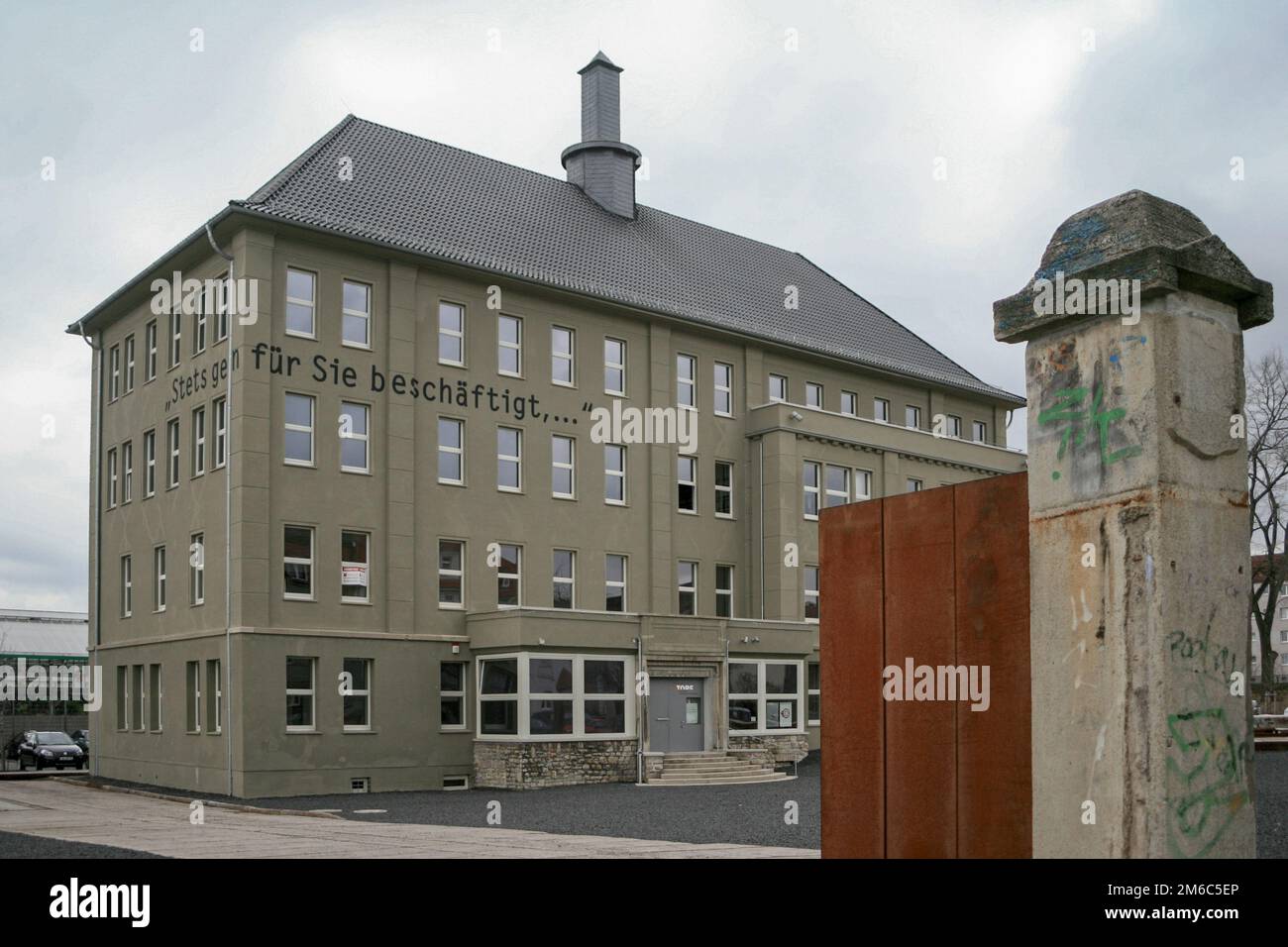 Topf & Soehne Erfurt - Mémorial de l'Holocauste Banque D'Images