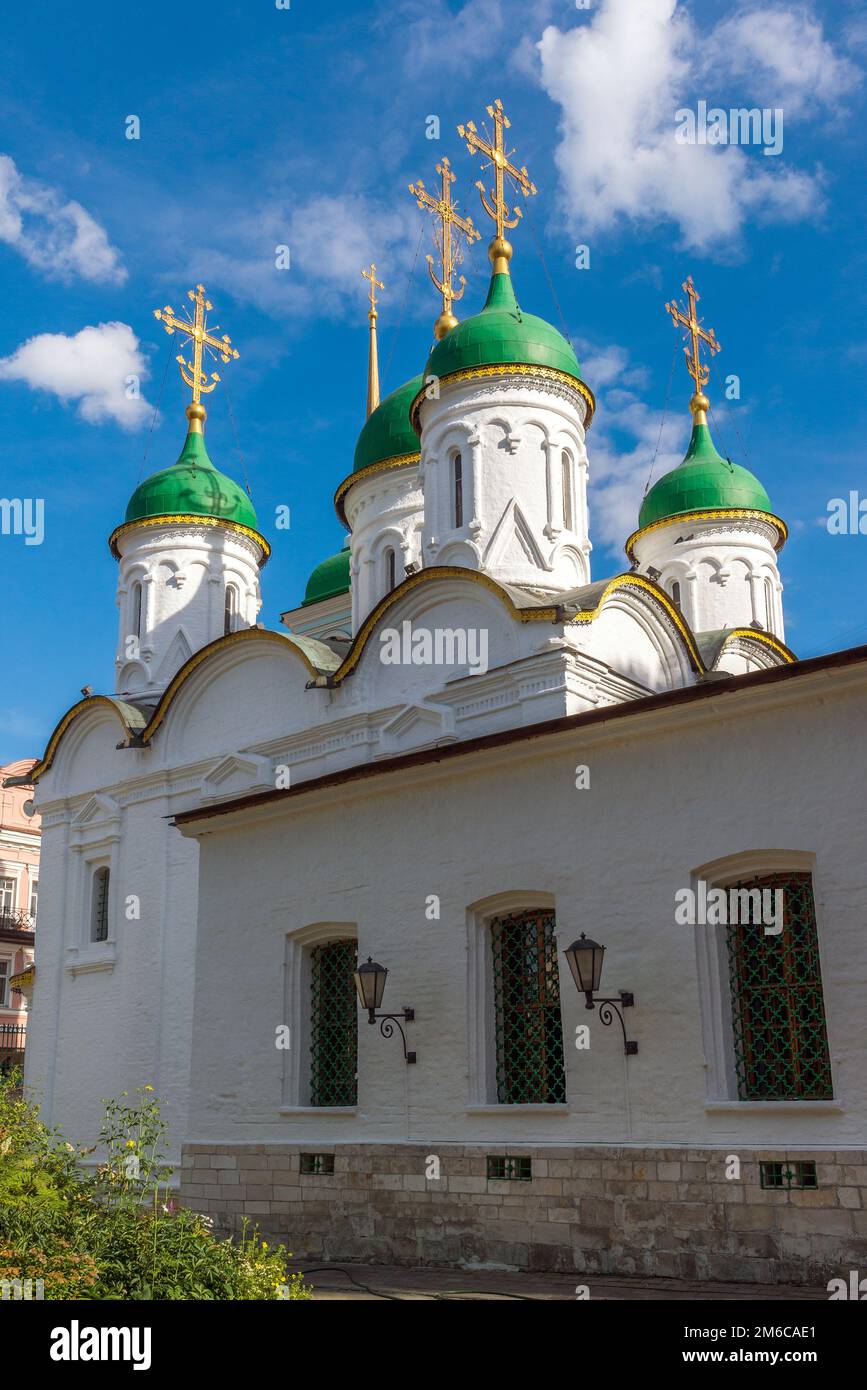 L'église de la Trinité-donnant-vie à Leafs à Moscou, Russie Banque D'Images