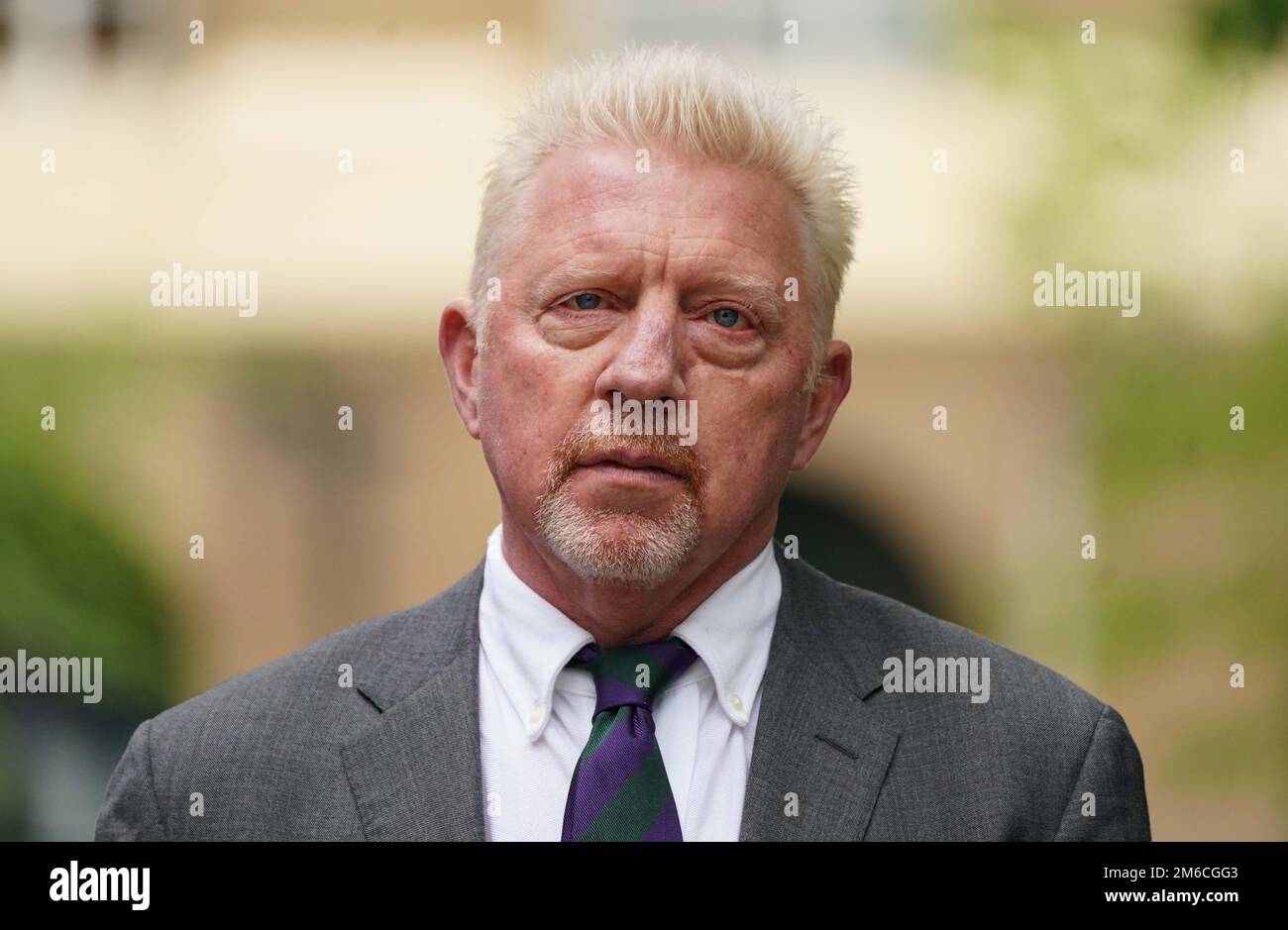 Photo du dossier datée du 29/4/2022 de Boris Becker, trois fois champion de Wimbledon. M. Becker ne devrait pas participer à la couverture de Wimbledon de la BBC cet été, mais a obtenu son premier rôle de pundit depuis qu'il a récemment été libéré de prison après avoir purgé du temps pour des délits de faillite. Il a été confirmé mardi que l'ancien numéro un du monde commentateur reviendra fournir une analyse pour le prochain Open d'Australie sur la chaîne Eurosport en langue allemande. Date de publication : mardi 3 janvier 2023. Banque D'Images