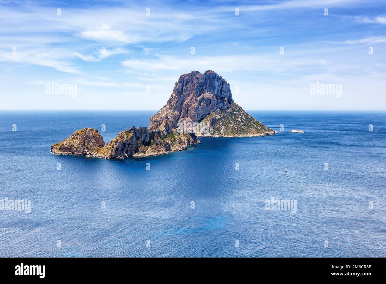 Ibiza es Vedra rochers île Espagne voyage mer paysage vacances Méditerranée vacances Banque D'Images