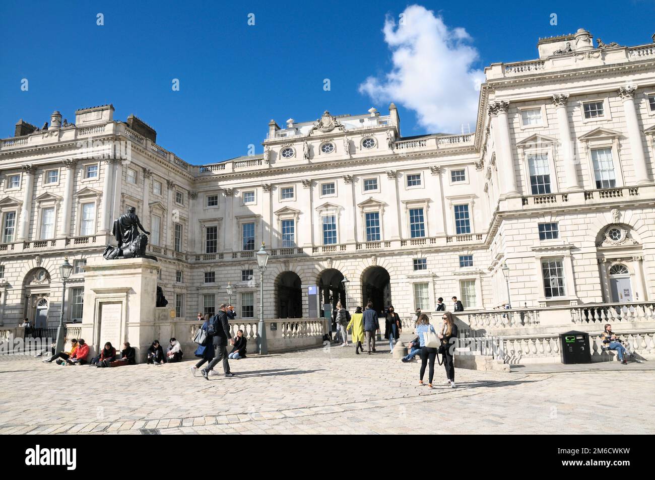Somerset House, Londres, Angleterre, Royaume-Uni Banque D'Images