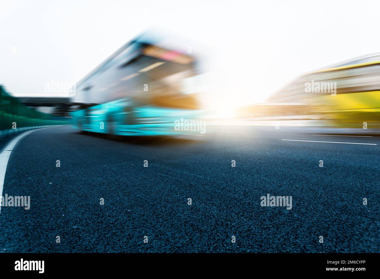 Trafic de nuit Banque D'Images