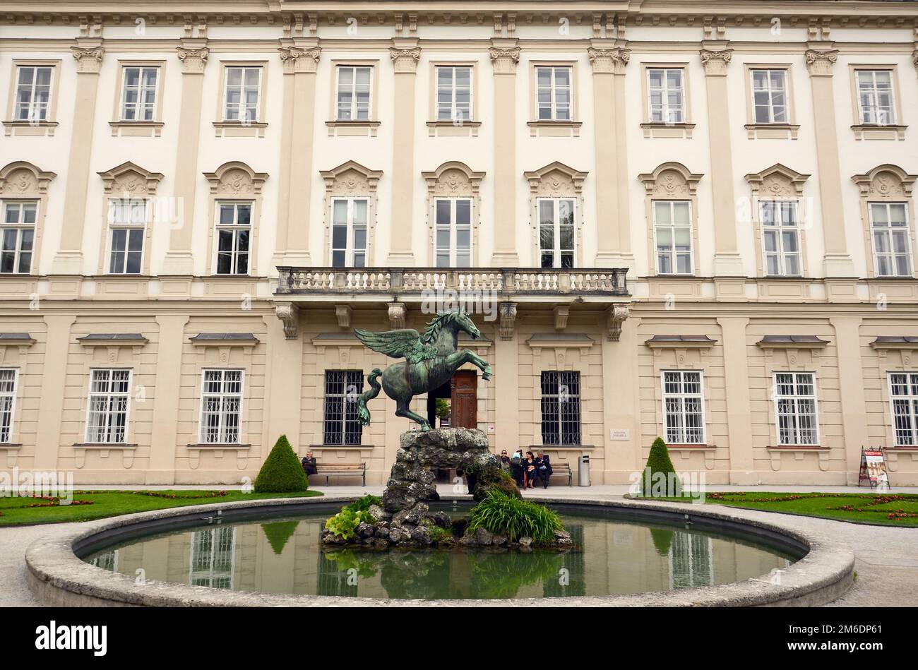 Un magnifique monument au Palais Mirabell , Autriche, europe, capturé le 2 juin 2019 Banque D'Images