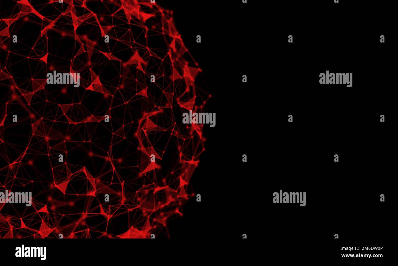 Résumé plexus sphère contexte.technologie d'entreprise numérique.concept de présentation de réseau mondial. Banque D'Images