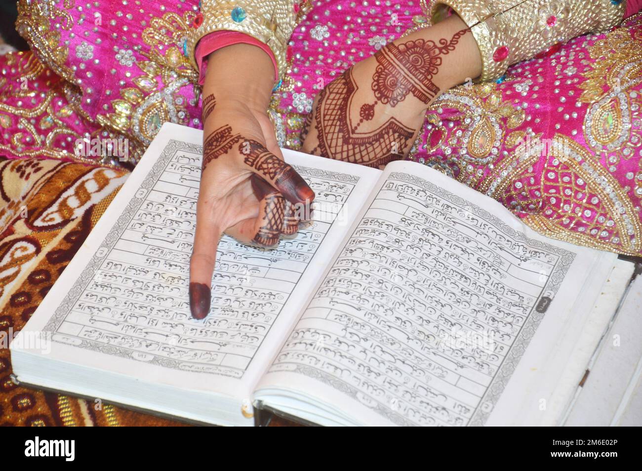 Mariée de mariage traditionnelle Bugisnèse indonésienne Banque D'Images