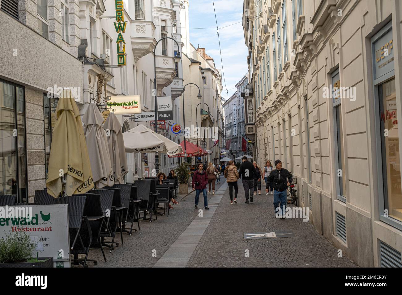 Vienne, Autriche, 26 septembre 2022. Une journée ordinaire dans les rues de la capitale autrichienne Vienne Banque D'Images