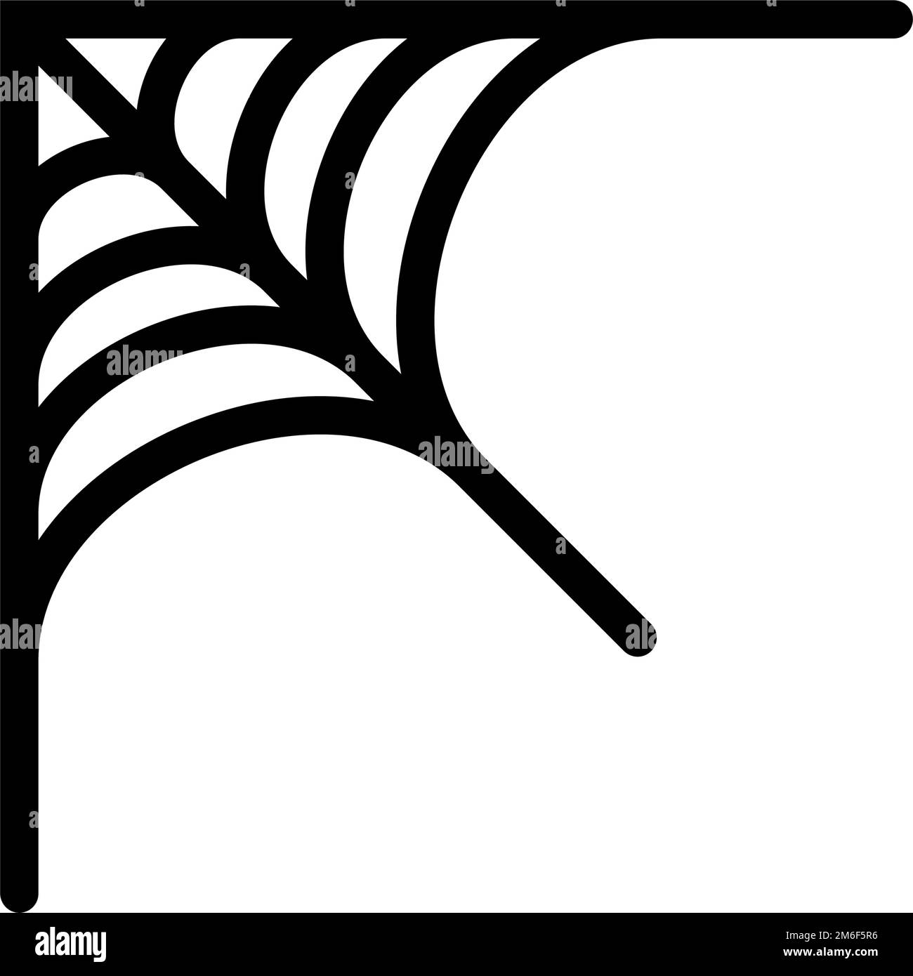 Logo Web Spider. Décoration d'Halloween. Vecteur modifiable. Illustration de Vecteur