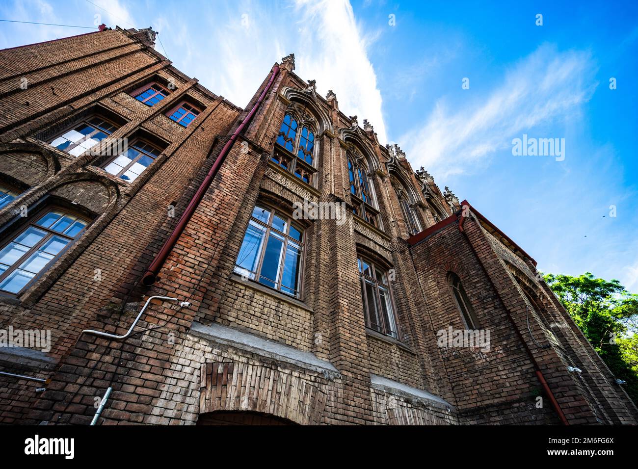 Architecture du vieux Tbilissi, Géorgie Banque D'Images