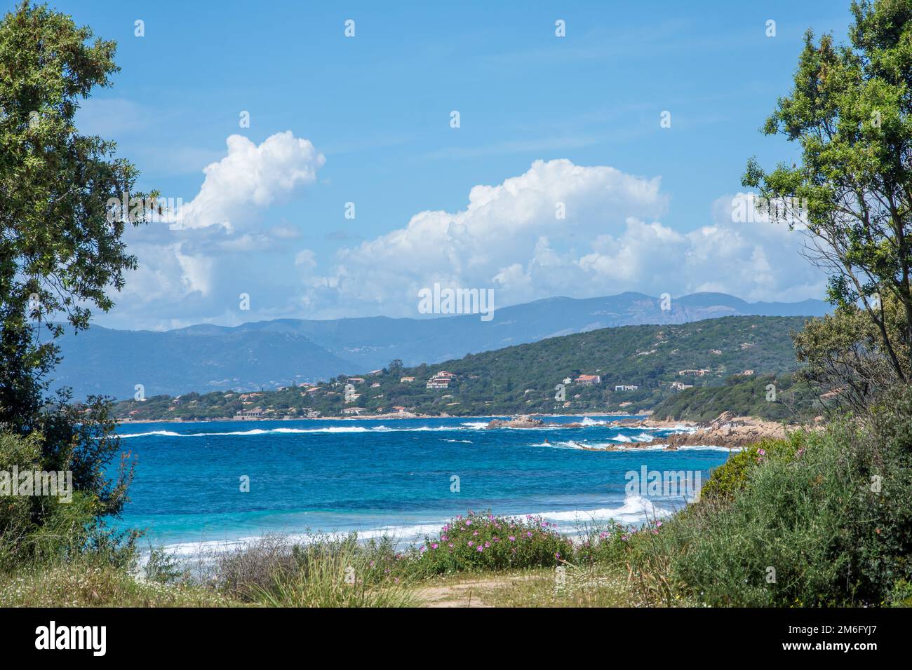 Découverte de l'île de beauté en Corse-du-Sud, France Banque D'Images