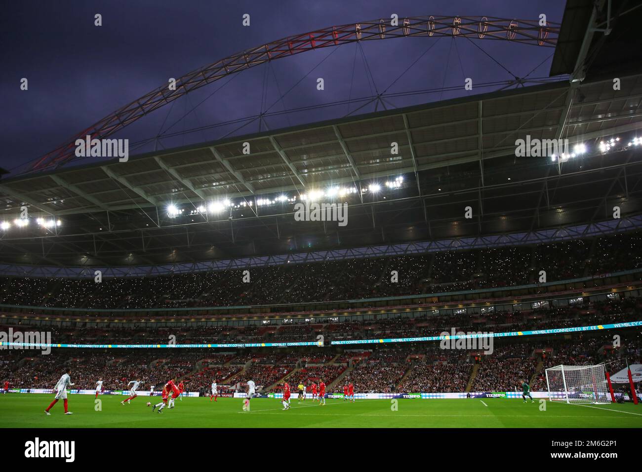 Wembley Stadium - Angleterre contre Malte, FIFA 2018 World Cup Qualiting Group F, Wembley Stadium, Londres - 8th octobre 2016. Banque D'Images