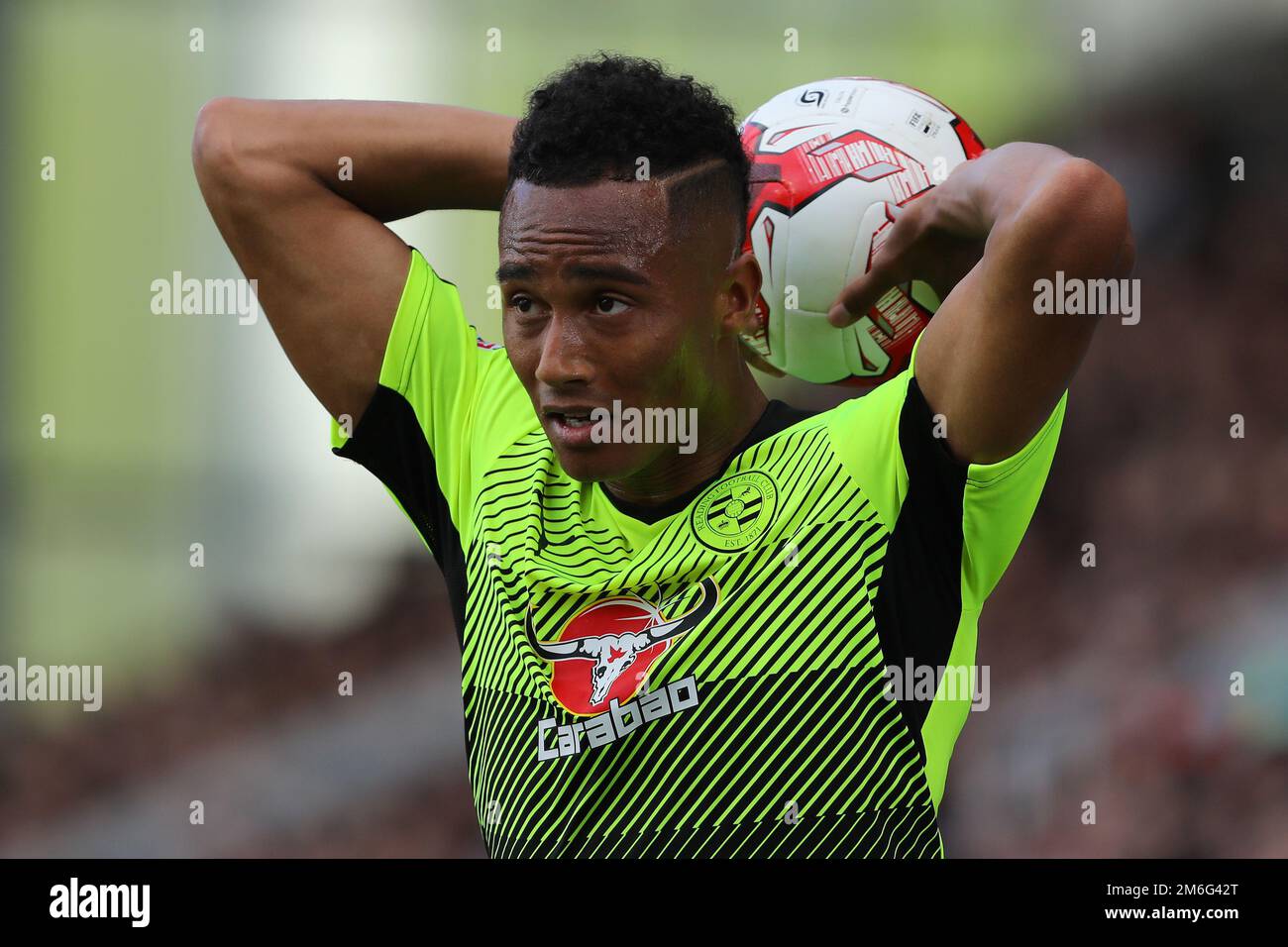 Jordan Obita of Reading - Fulham v Reading, Sky Bet Championship Play-off 1st Leg, Craven Cottage, Fulham - 13th mai 2017. Banque D'Images