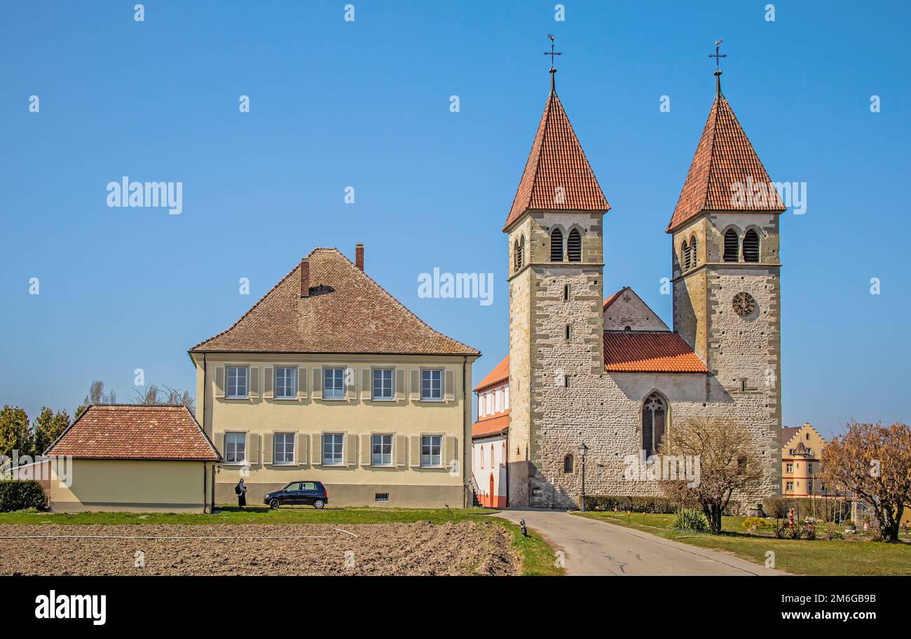 St. Peter et Paul, île de Reichenau Banque D'Images