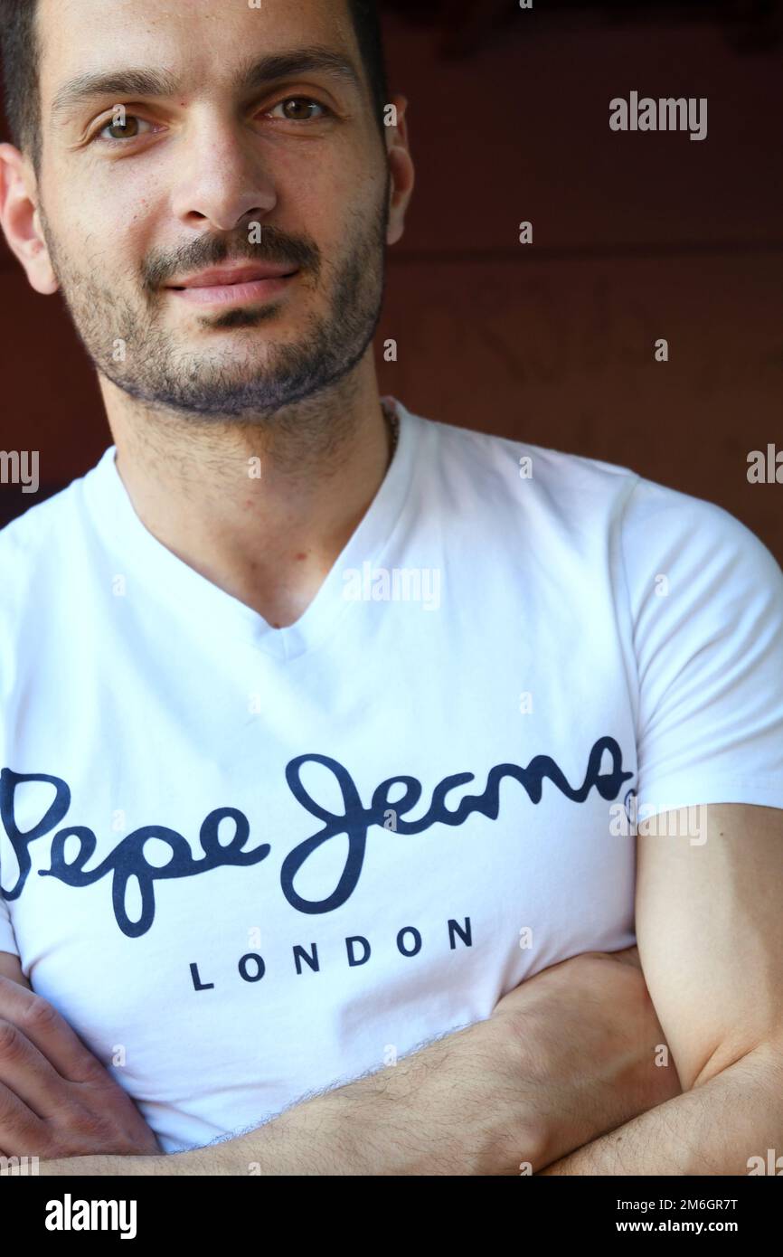 Visages de la Turquie : joueur de football professionnel Banque D'Images